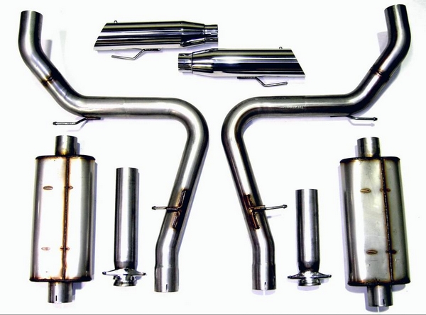 Mustang 03-04 Cobra 4.6L, Aft-Cat Exhaust System